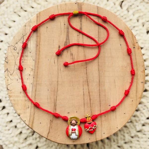 Guitla Heiliges Herz Jesu Statue - Handbemalte Dekofigur Für Zuhause