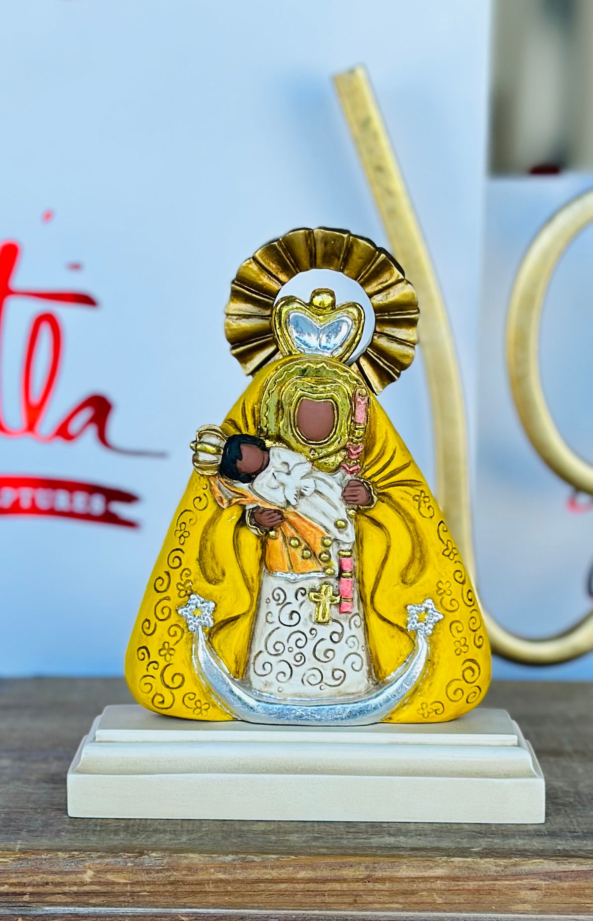 Virgen de la Candelaria - 15 cm