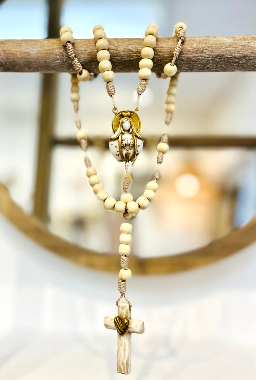 Virgen del Valle marfil